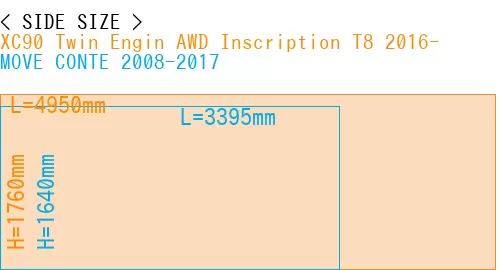 #XC90 Twin Engin AWD Inscription T8 2016- + MOVE CONTE 2008-2017
